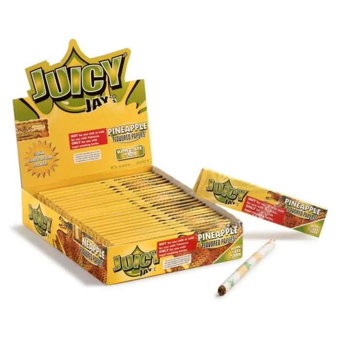 Ochutene papieriky Juicy Jays PINEAPPLE