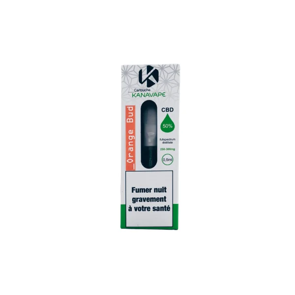 Orange Bud CBD cartridge KanaVape 05ml