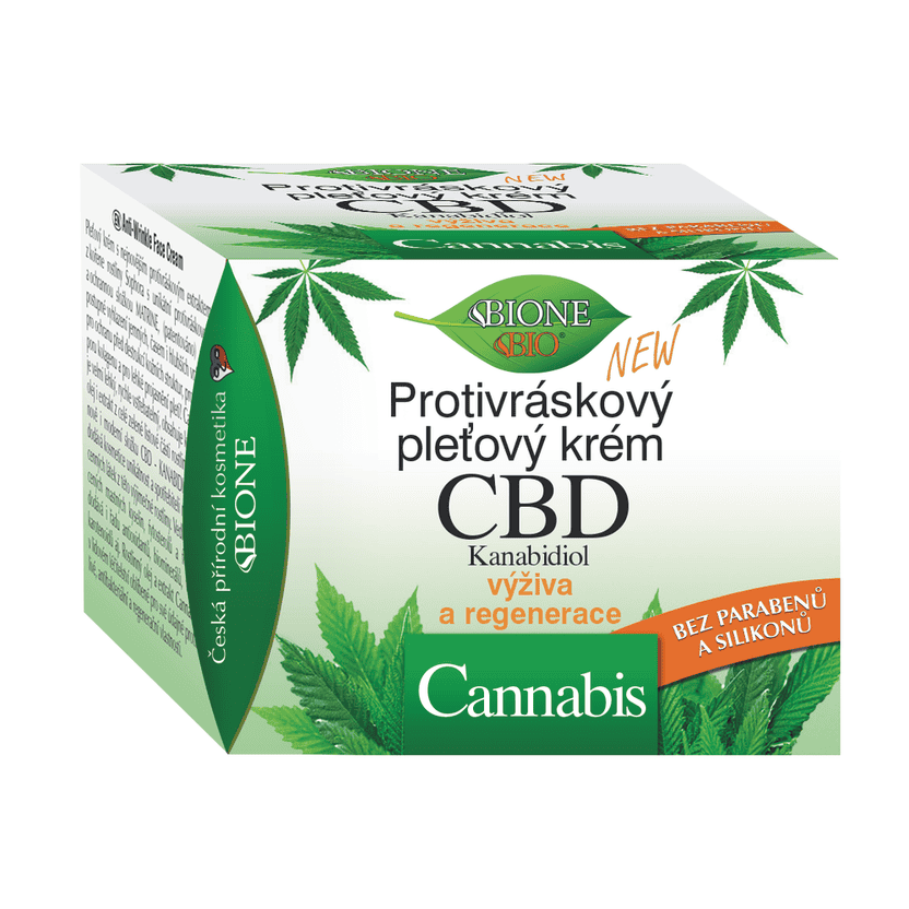 Protivraskovy pletovy krem CBD Bione 51ml