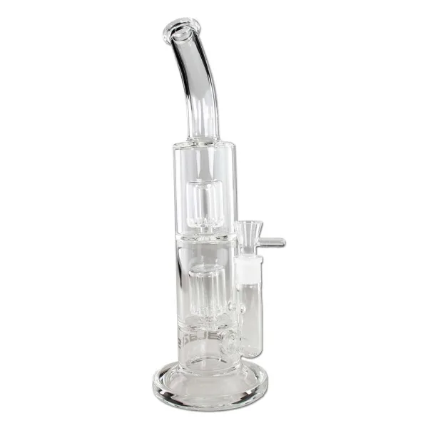 Sklenene bongo BLAZE 2x perkolator 40cm