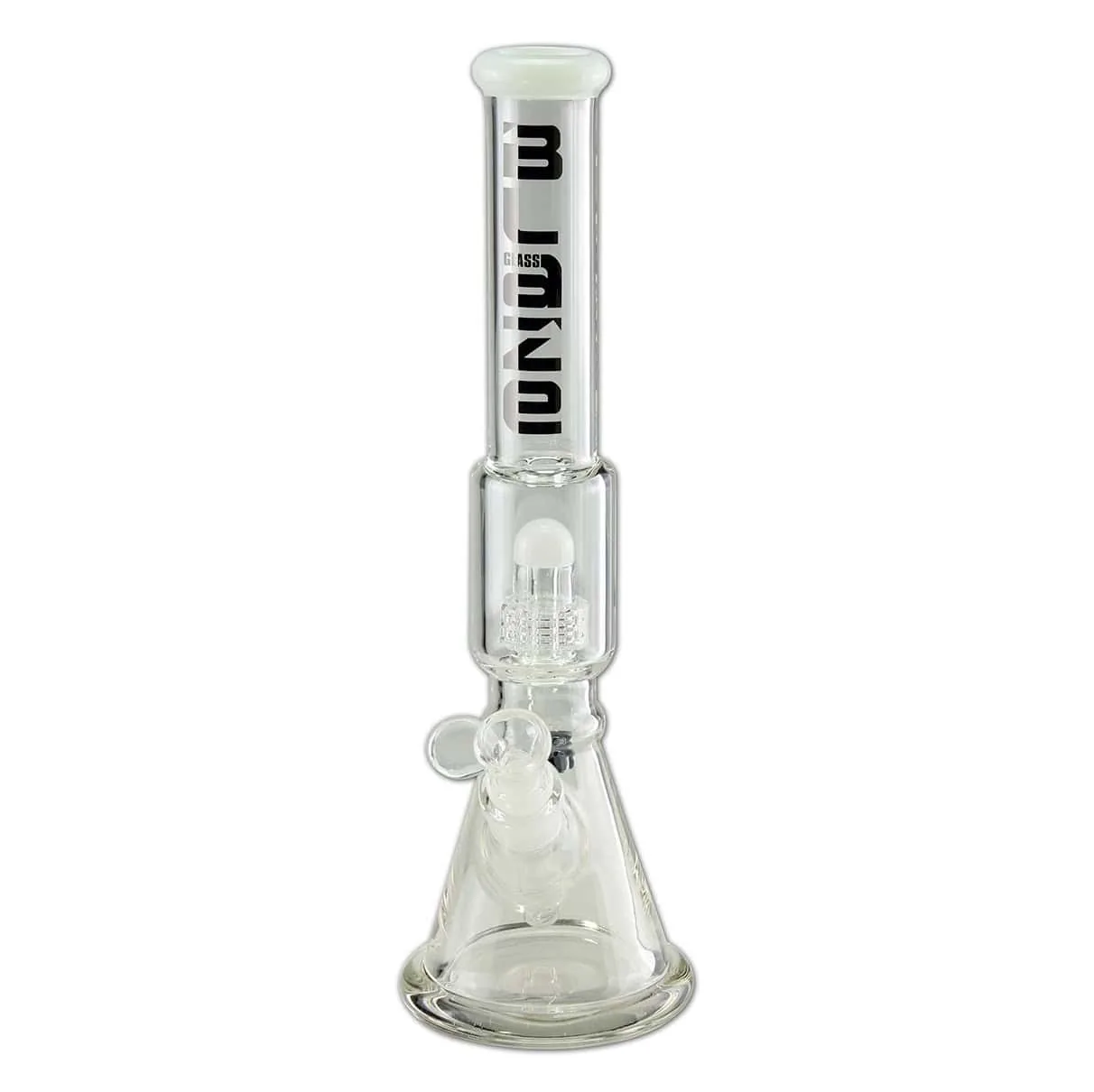 Sklenene bongo BLAZE bubnovy perkolator Ice 35cm