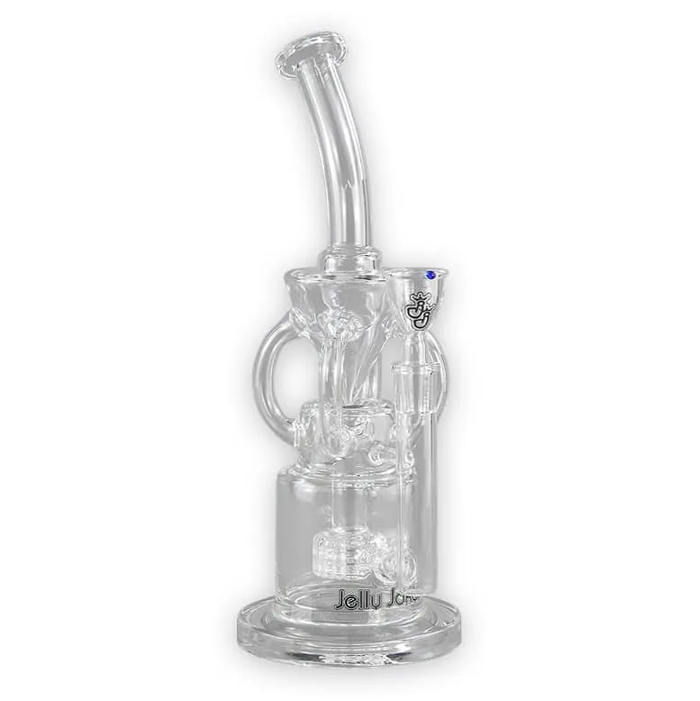 Sklenene bongo Jelly Joker Watercycler 31cm vodne