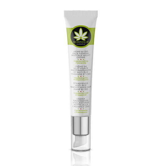 Spevňujúci nočný krém s CBD Hemphilia 45ml