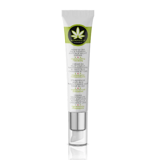 Spevnujuci nocny krem s CBD Hemphilia 45ml