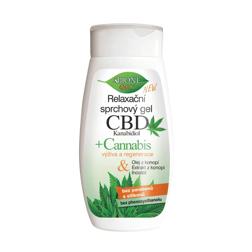 Sprchovy gel relaxacny CBD Bione 260ml