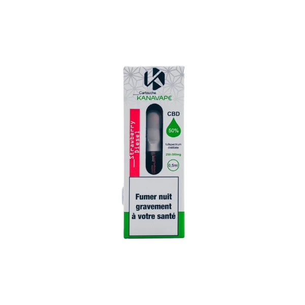 Strawberry Diesel CBD cartridge KanaVape 05ml