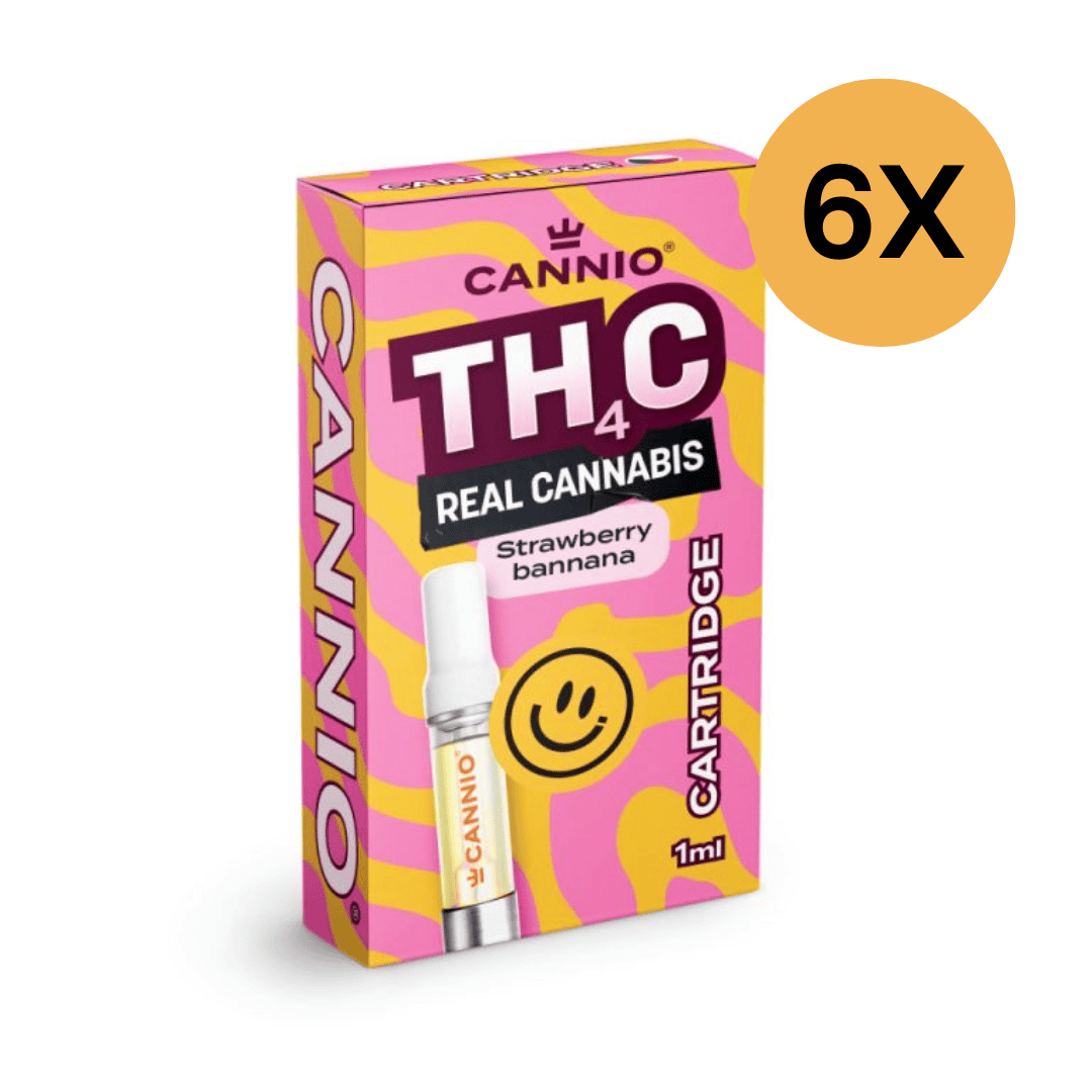TH4C cartridge CANNIO 1ml strawberry banana 11