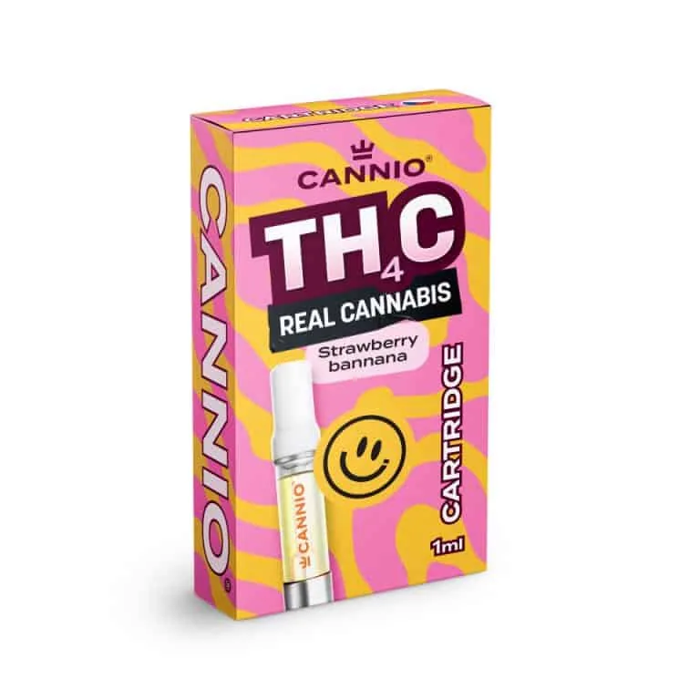 TH4C cartridge CANNIO 1ml strawberry banana