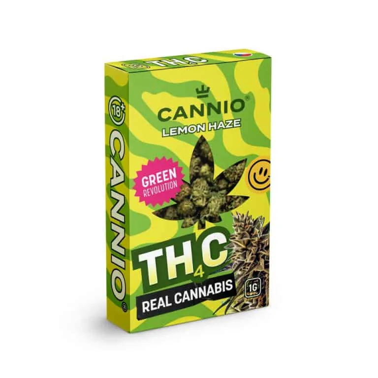 TH4C konopne kvety CANNIO 1g lemon haze