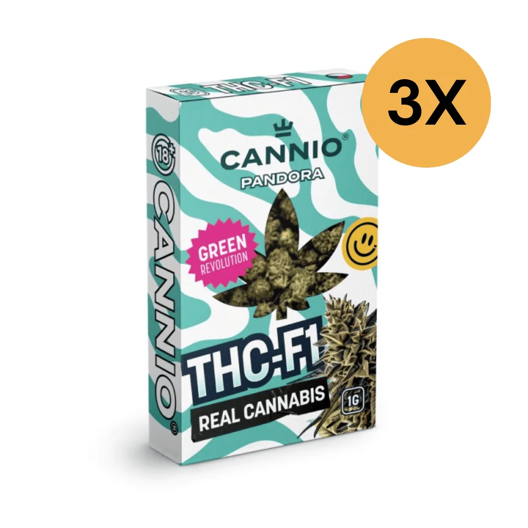 THC F1 konopne kvety CANNIO 1g pandora1