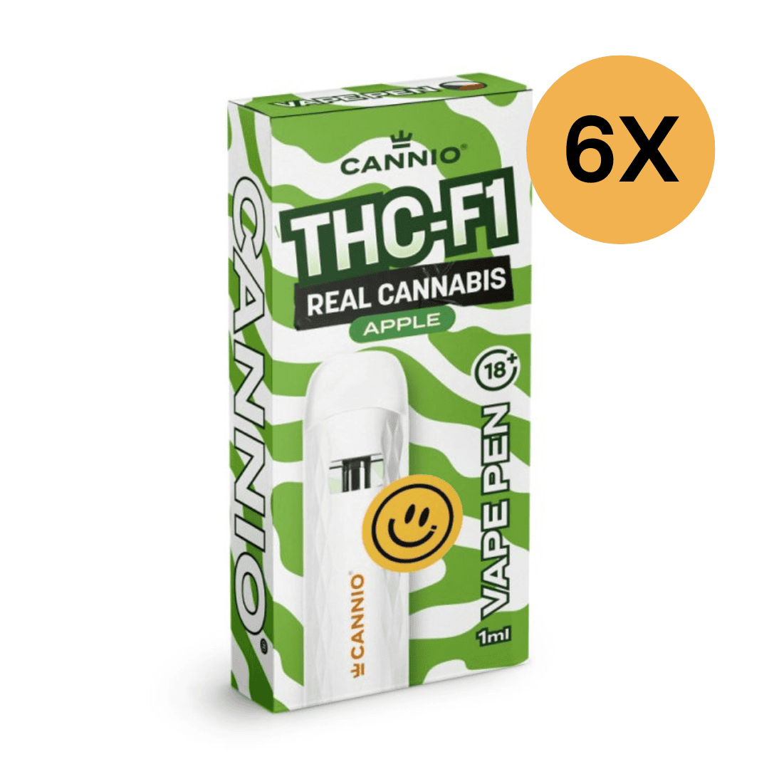 THC F1 vape pen CANNIO 1ml apple 2