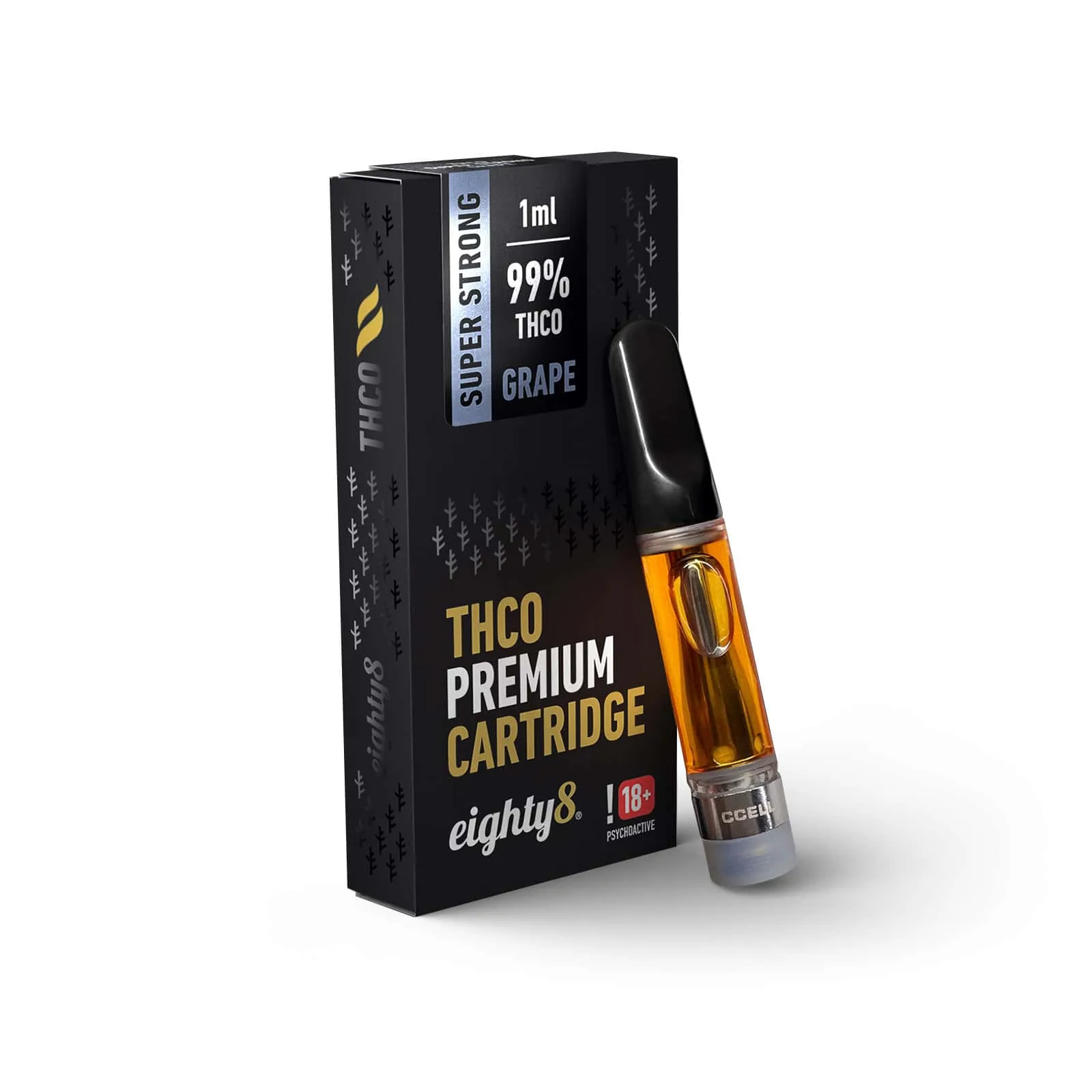 THCO cartridge GRAPE eighty8 1ml 99
