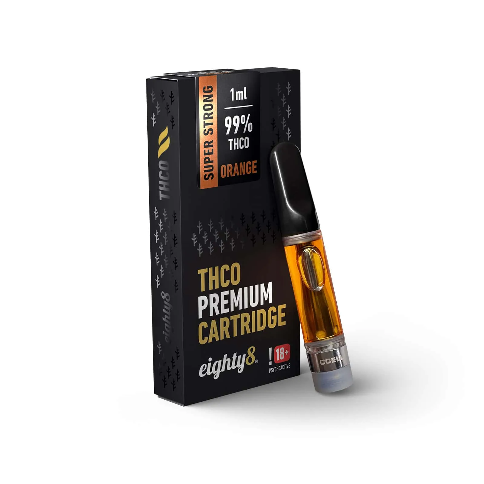 THCO cartridge ORANGE eighty8 1ml 99