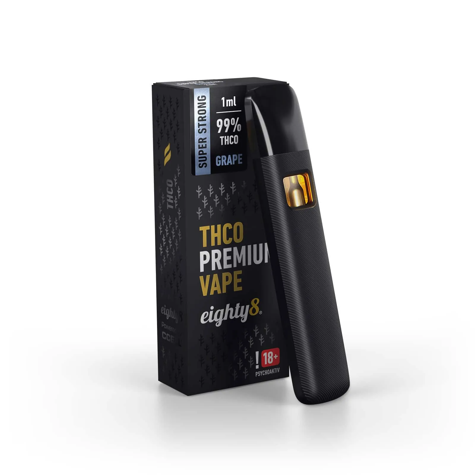 THCO vaporizacne pero GRAPE eighty8 1ml 99