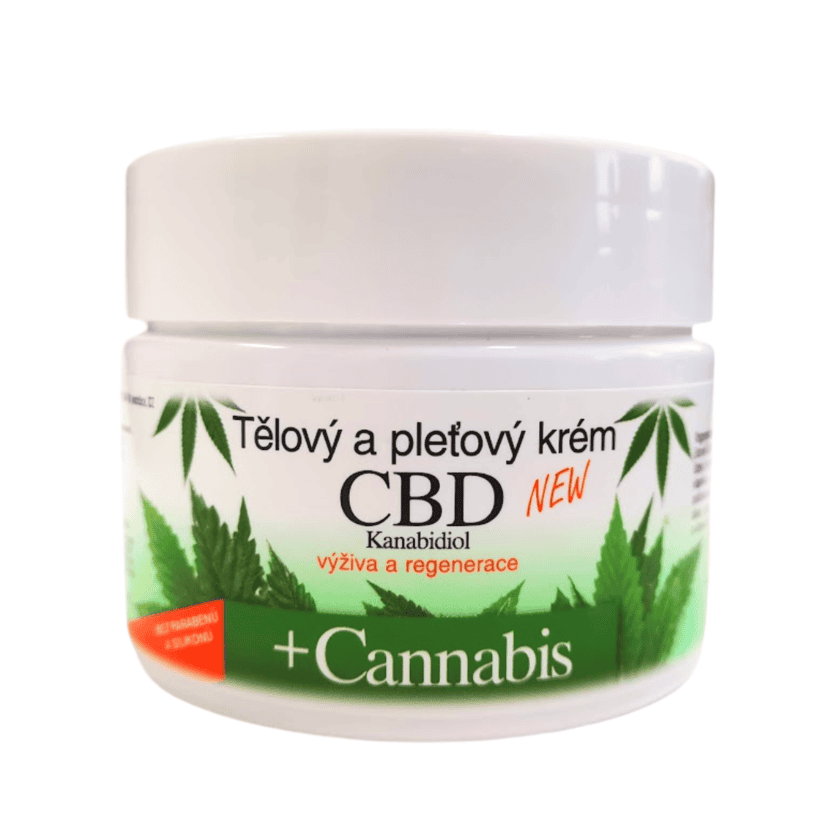 Telovy a pletovy krem CBD Bione 260 ml