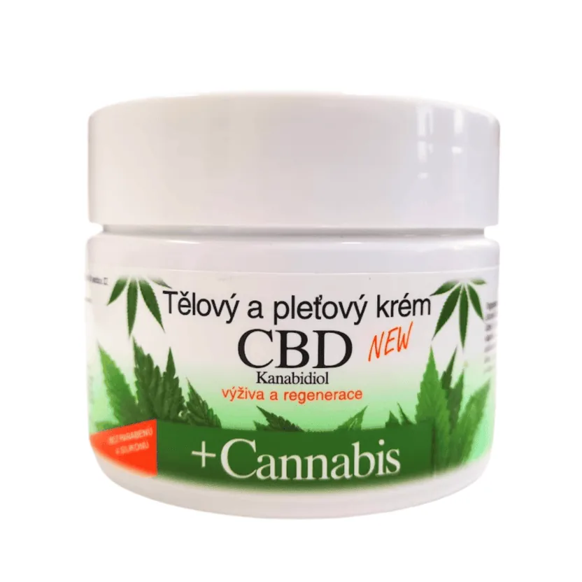 Telovy a pletovy krem CBD Bione 260 ml