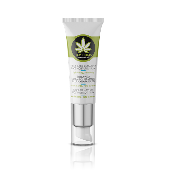 Ultra bohaté sérum na zvlhčovanie tváre Hemphilia 20ml