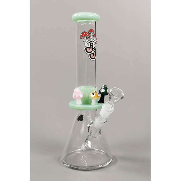 Sklenené bongo Jelly Joker Mushroom, 35cm