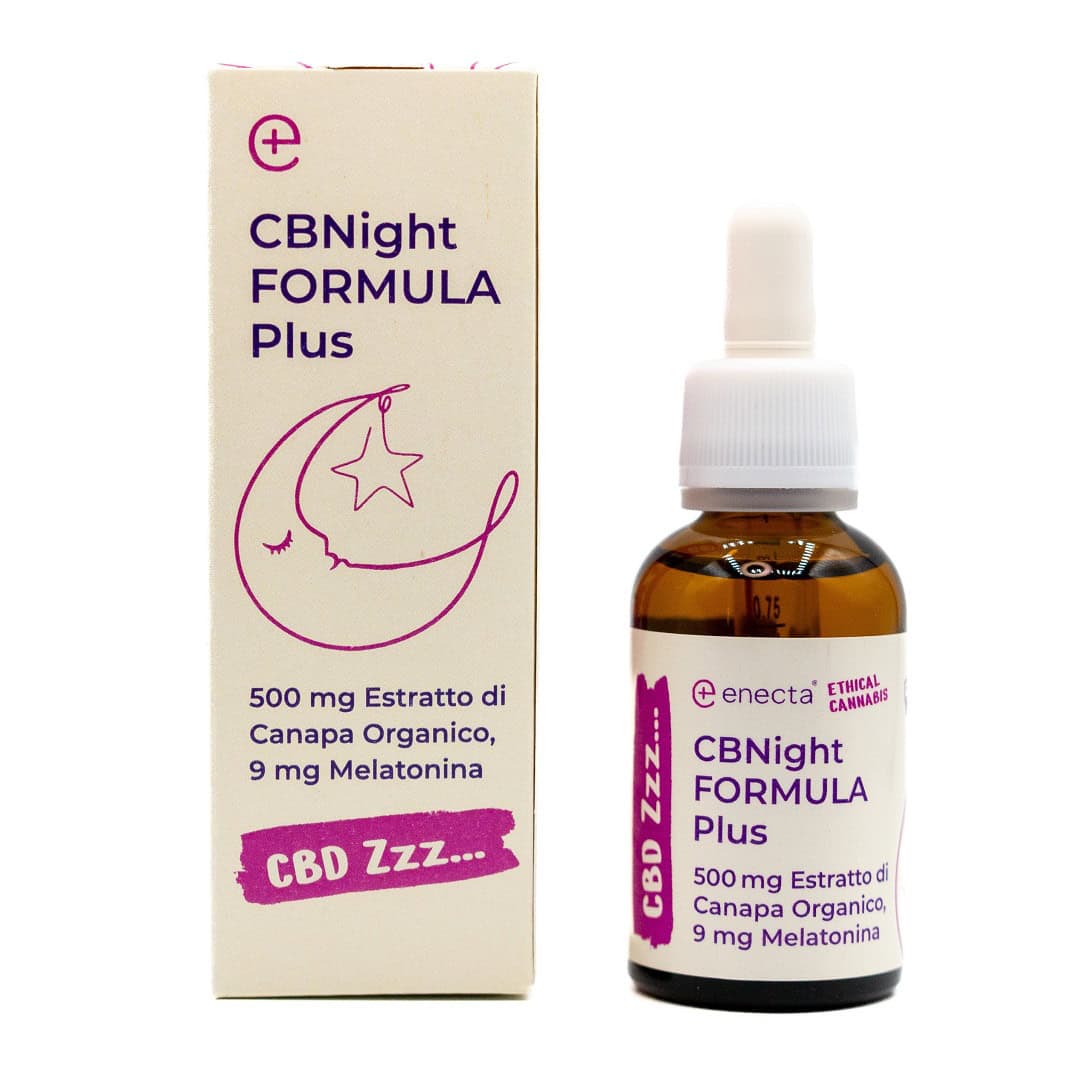 CBN olej s Melatonínom CBNight Plus ENECTA 30ml