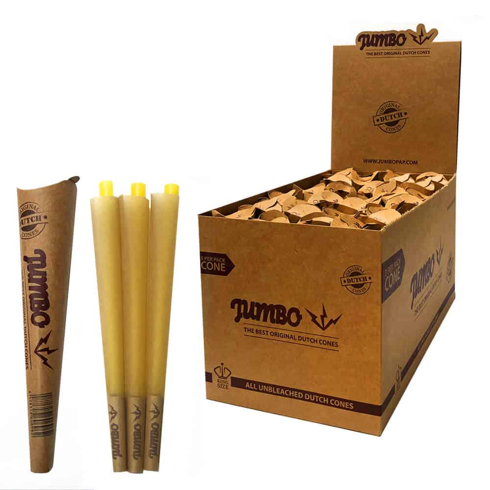 king size cones jumbo hnede