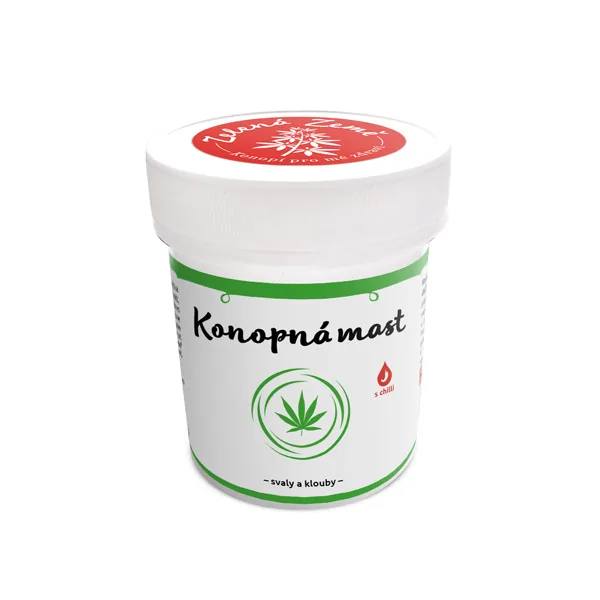 konopna mast svaly klby 100ml zelena zeme