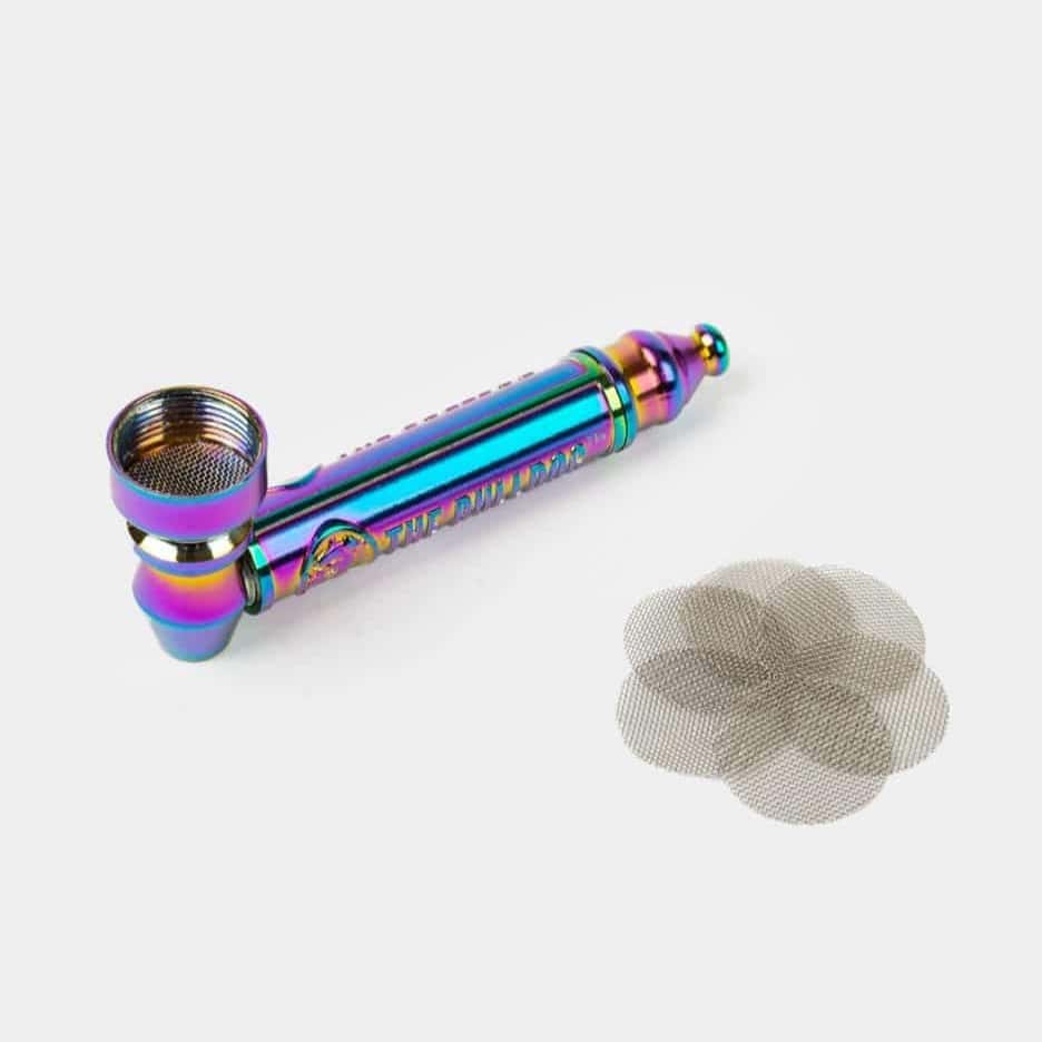 Kovová fajka The Bulldog, 8,3 cm